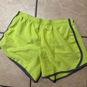 🔥 10/$20 Nike  Neon‎ Yellow Running Shorts